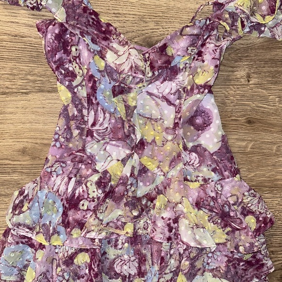 Floral Ruffle Dress - Picture 4 of 5
